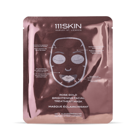 Rose Gold Brightening Facial Treatment Mask - 1